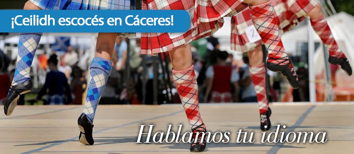 Primer Ceilidh en Cáceres